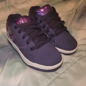 Purple heelys